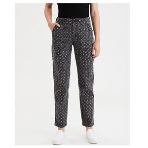 American Eagle Floral Utility Pants